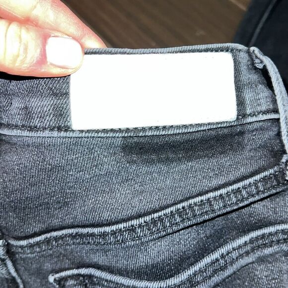 RE/DONE 70s Stove Pipe Jeans in Washed Noir, 27 - Picture 6 of 9